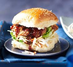 Korean Fried Chicken Burger